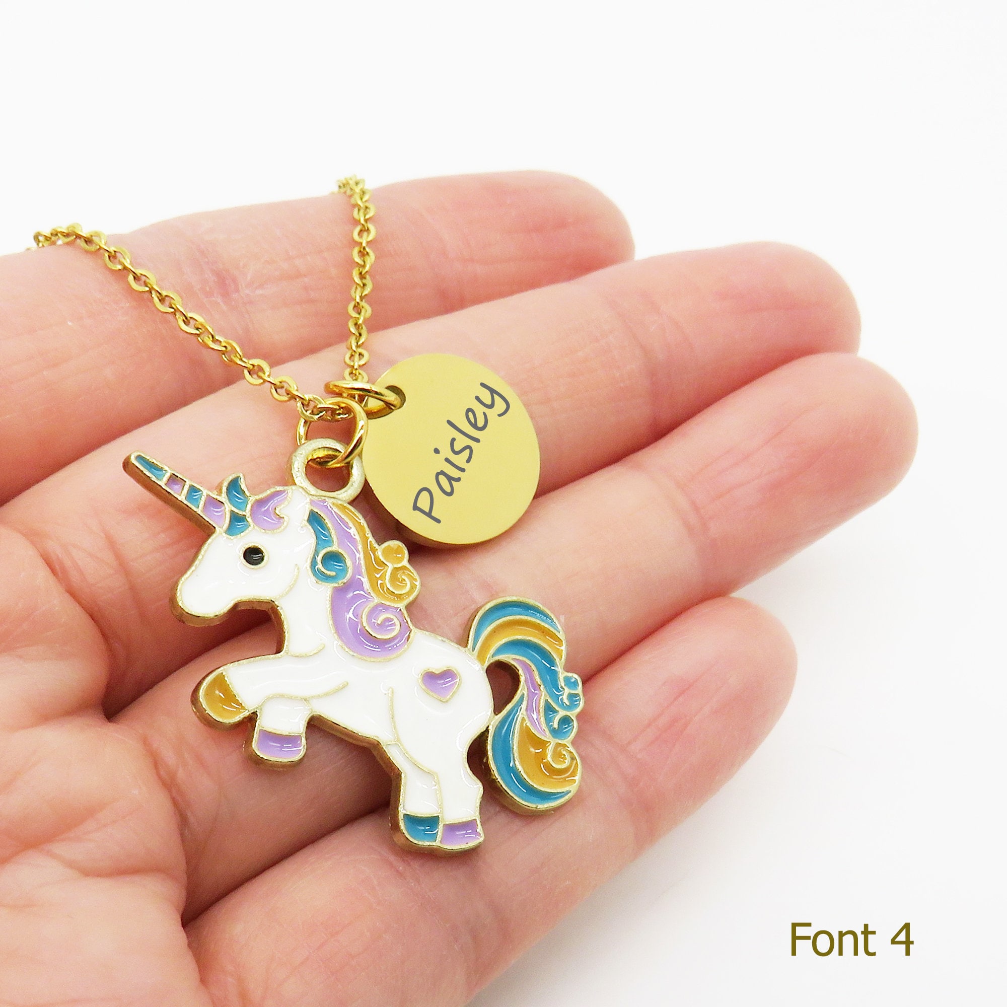 Charm unicorno donna gioielli Luca Barra ch220