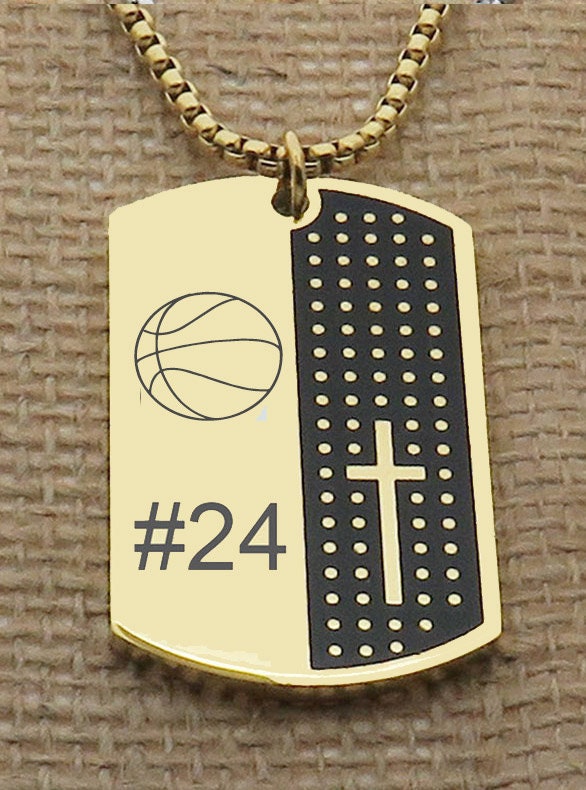 Basketball Necklace, Basketball Jewelry, Boy Men Basketball Sport Necklace, Basketball Team Gift, Personalized Basketball