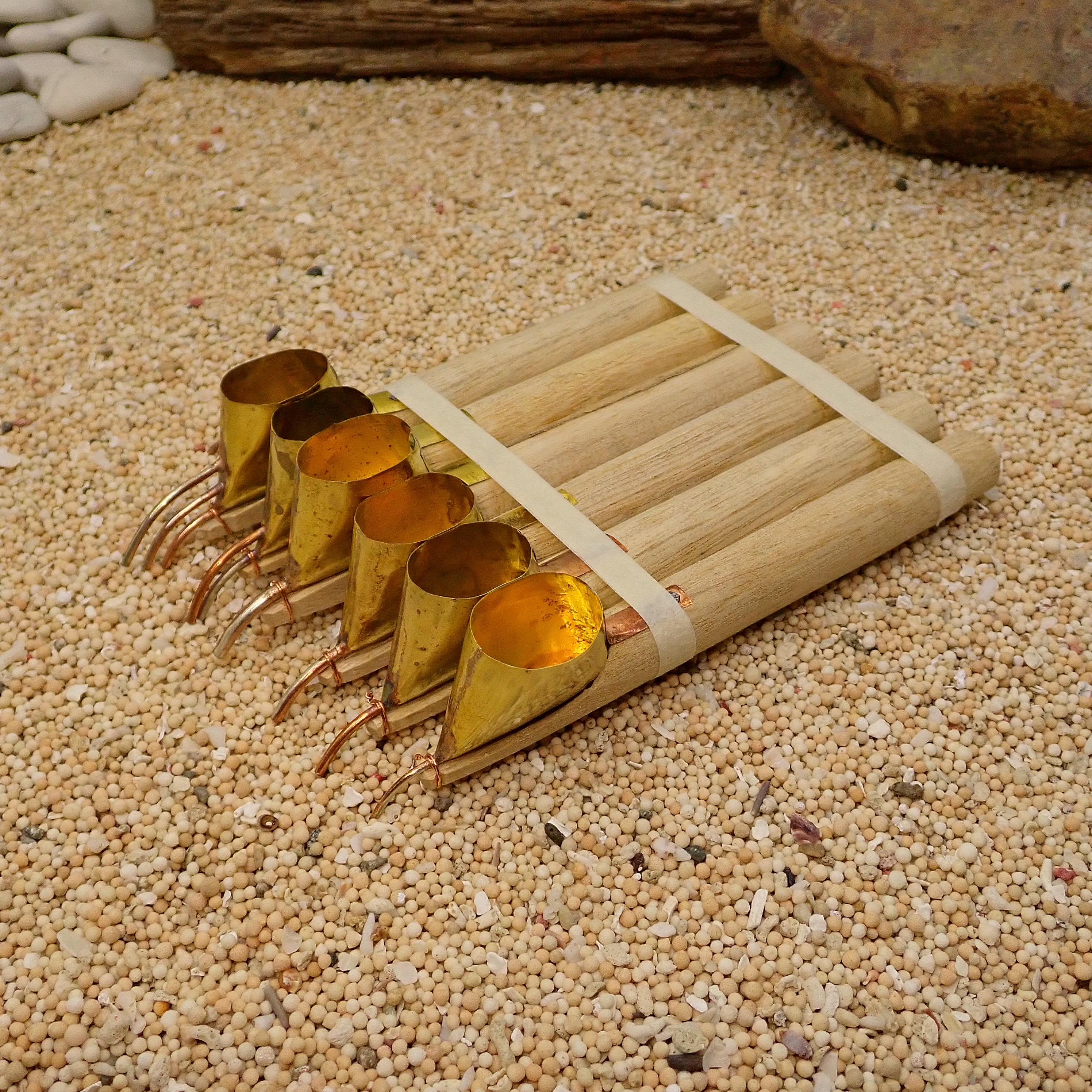 Tjanting Insects 1 Set of 6 Art Drawing Tools With Plywood Box: Batik Brass Tjanting ...