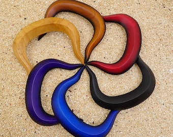 Value Set of 2, Wooden Hair Pins "The Horn". Various Colors, Hair Sticks, hair Accessories