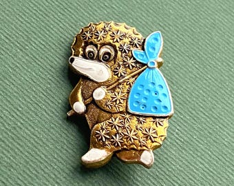 BROCHE,13--5-6 Pcs-Pack Mignon Émail Broches Perle Décolleté Petit Col