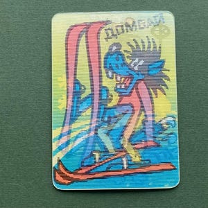 Nu Pogodi: cartoon stereokalender, 3D. Kalenderzakje van de USSR, 1976