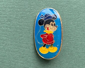 ミッキーマウスのピンバッジ。希少なヴィンテージのコレクターズ