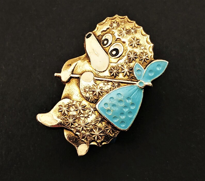 RARE Vintage collectible Brooch Hedgehog in the Fog Brooch