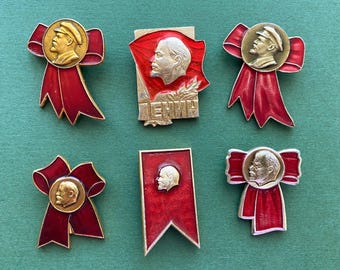 Lénine. Épinglette Subbotnik communiste, épinglette soviétique, insigne de collection, URSS A10