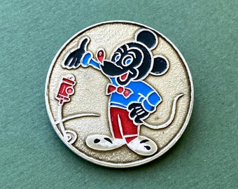 Pin de Mickey Mouse. Insignia coleccionable vintage, A6
