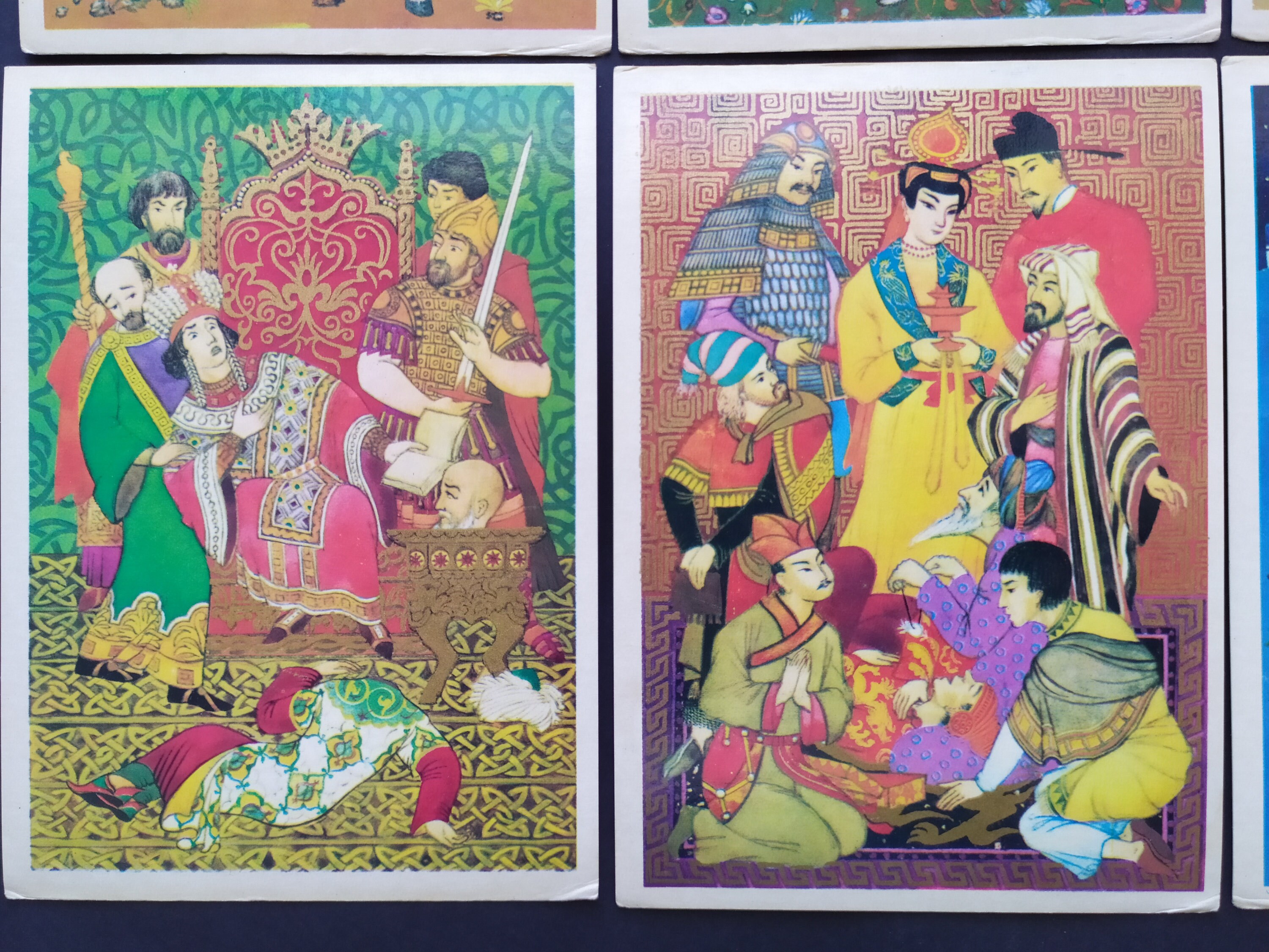 Jeux De Mille Et Une Nuit Arabe Contes arabes Mille et une nuits. Ensemble de 16 cartes | Etsy
