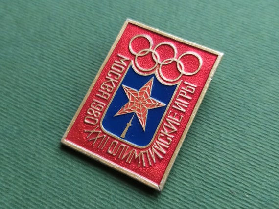 Moscow Olympic Symbol, Olympic Badge, Olimpic gGa… - image 3