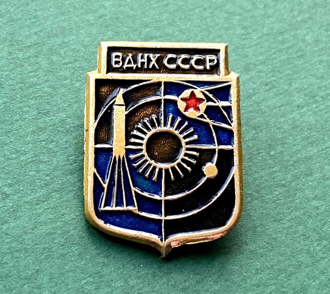 Sputnik Ricket RARE Sputnik Rocket VDNKH, Space Pin, Collectible Badge, 1970s A13 - Etsy