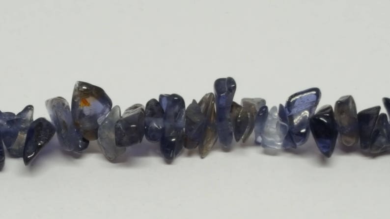 Blue Iolite Semi Precious Stone Chips