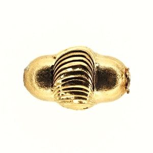 Gold-Plate Grain of Rice Beads-25 Beads