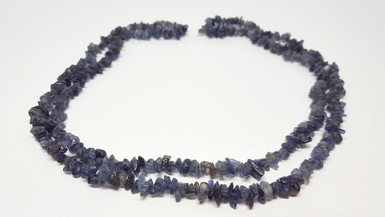 Blue Iolite Semi Precious Stone Chips