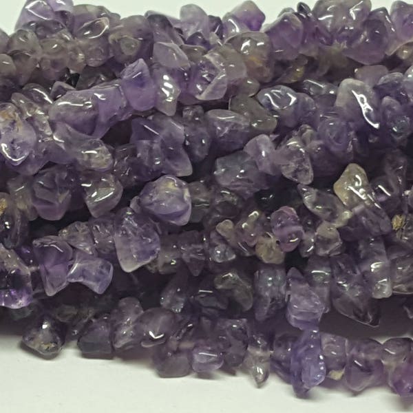 Amethyst Semi Precious Stone Chips Small