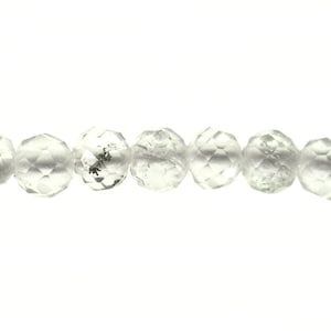 2 mm Micro Faceted Crystal Beads