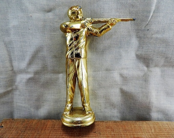 Vintage Shooter Trophy Topper Finial