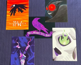 Art prints - Fall and Halloween collection