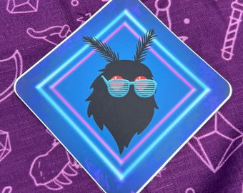 Rad Mothman sticker
