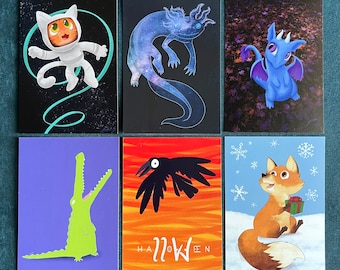 Art prints - Adorable Critters collection