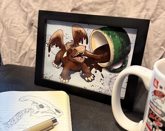 Art Print - Coffee Dragon