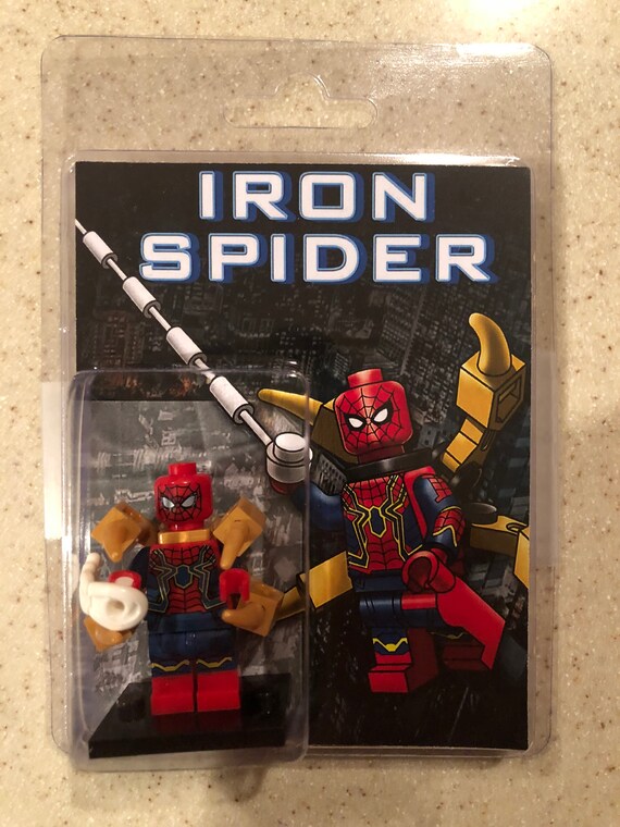 custom lego iron spider