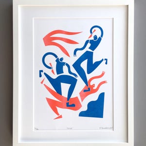 Peace - A3 Risograph Print