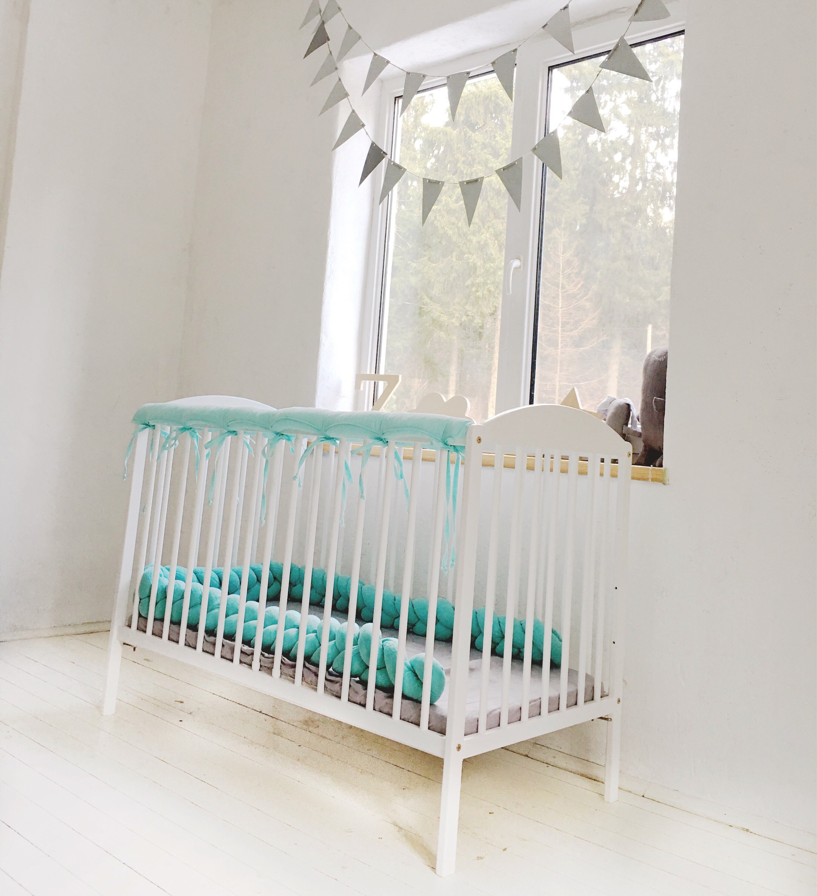 Crib Rail Cover Crib Rail Guard Rail Protector Teething Etsy