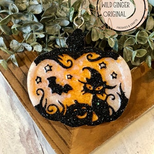 Made to Order Pumpkin Freshie | Halloween Freshie | Fall Freshie | Air Freshener | Car Freshener