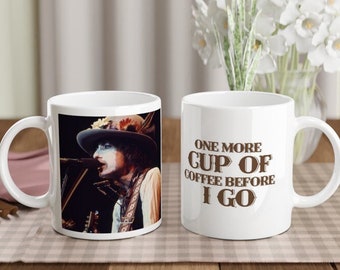 Bob Dylan Mug / One More Cup of Coffee / Rolling Thunder Revue