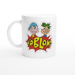 KaBlam ! Mug Cartoon – Tasse à café rétro inspirée des années 90 Nickelodeon