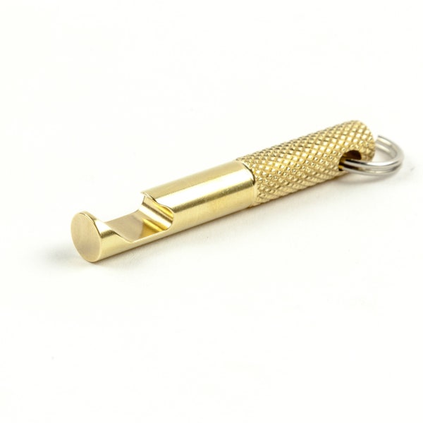 Keychain Bottle Opener - EDC Tool Brass  - CNC Keychain Tool