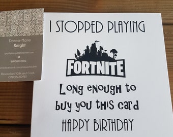 Fortnite birthday phrases