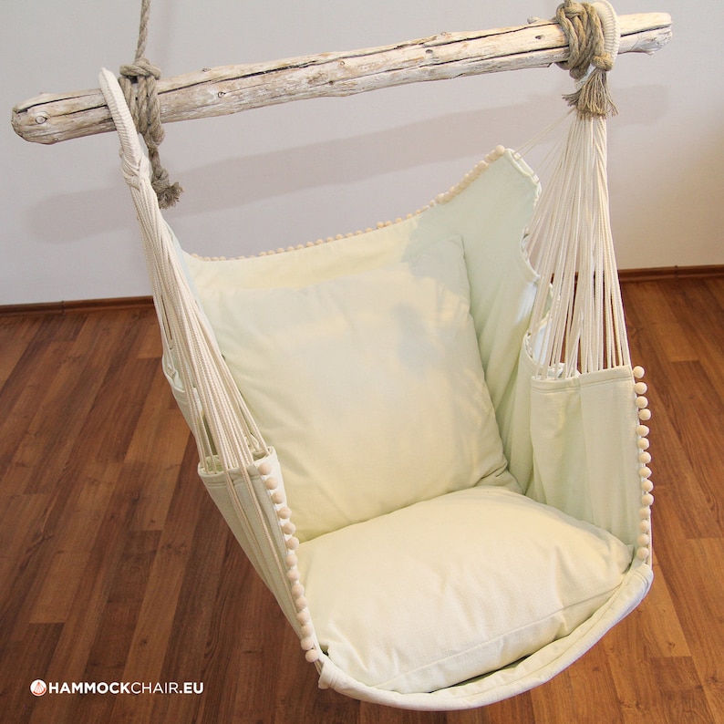 Hammock chair white/white image 4