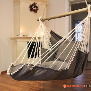 Hammock chair gray/gray