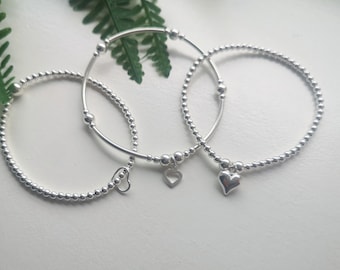 Valentine's charm bracelet - 925 bracelet - valentine's gift