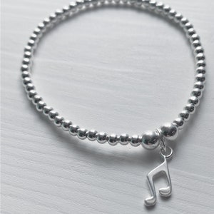 Music note charm bracelet ~ music charm bracelet