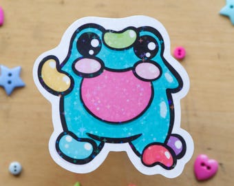 Jelly Bean the Frog Sticker