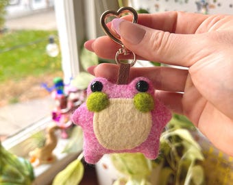 Sweet Pea the Pocket Frog Weighted Plush Keychain