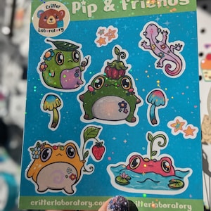 Pip and Friends Sticker Sheet