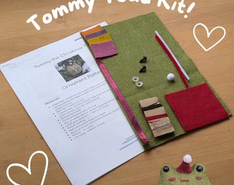 Tommy the Toad Ornament Kit