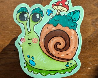 Milo the Snail Sticker