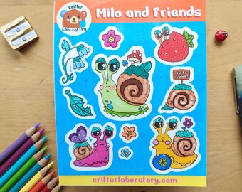 Milo and Friends Sticker Sheet