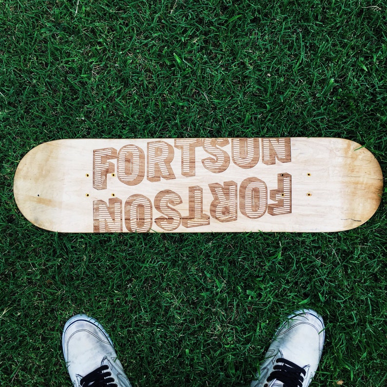 Personalized Laser Engraved Skateboard Deck Etsy