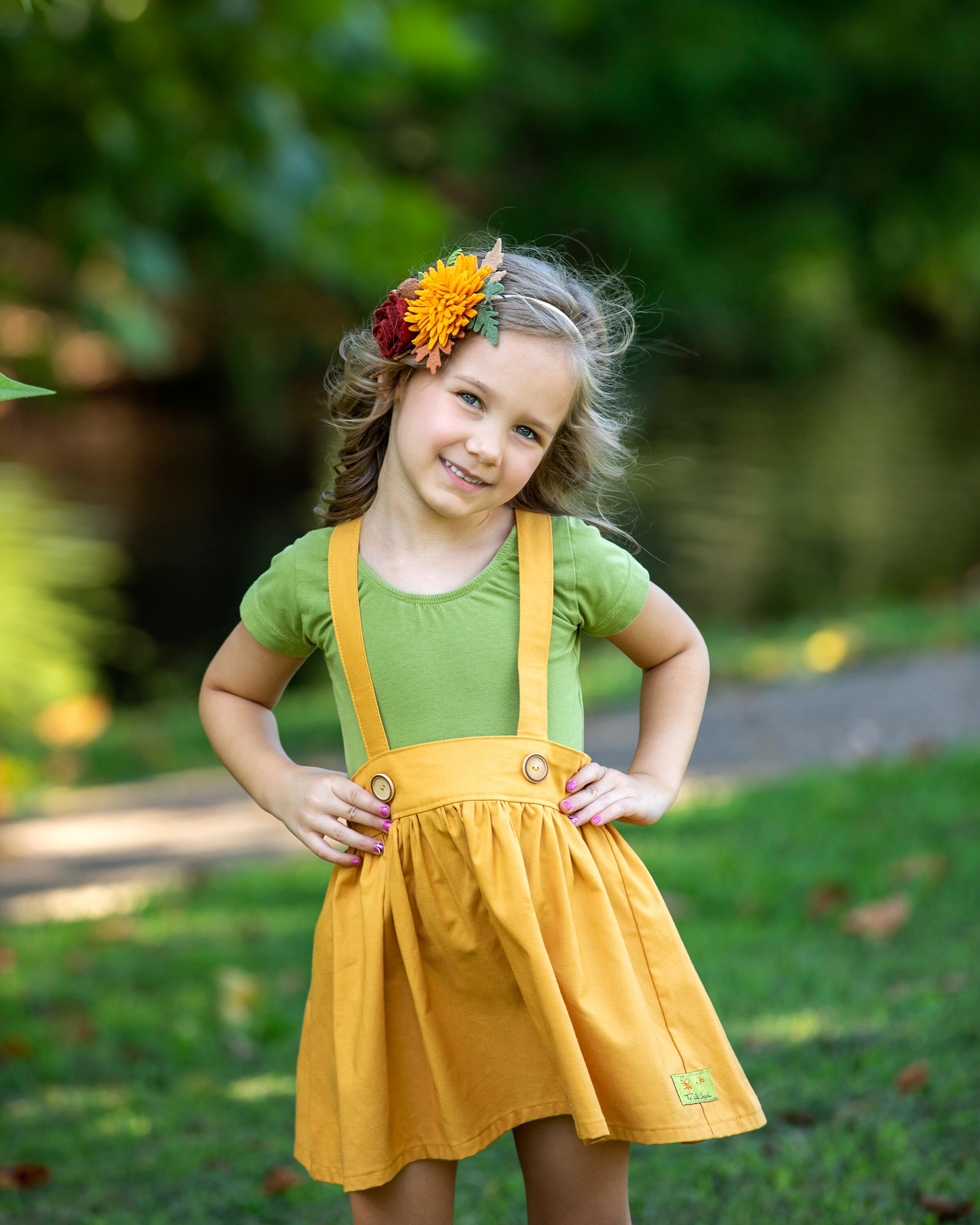 Autumn Felt Flower Headband Boho Flower Crown Chrysanthemum Etsy