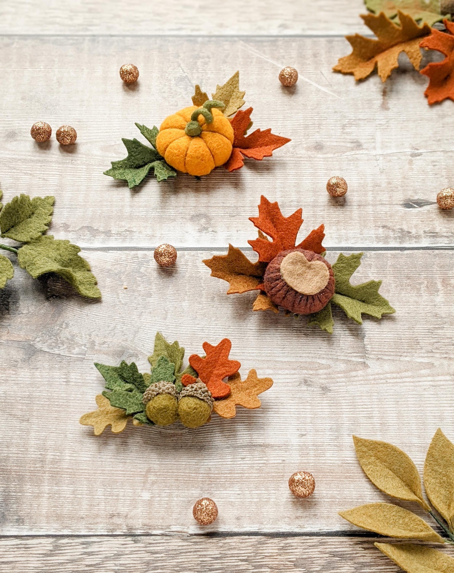 Autumn Headband, Pumpkin Hair Piece, Orange Hair Accessory, Fall Crown ...