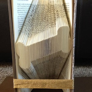 Book Folding Pattern for a &quot;Dog bone&quot;