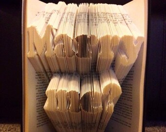 Book folding pattern for Marry me? ~ Valentine ~ Romance ~ Proposal +FREE TUTORIAL