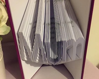 Mum book folding pattern. Only 82 folds! +free 82 fold NAN pattern and Free tutorial! For Best Mum book