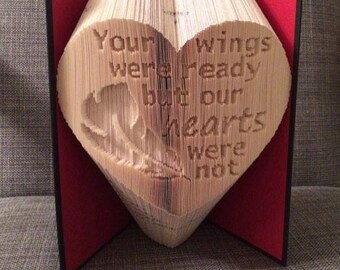 Your wings were ready but our hearts were not cut and fold combi book folding pattern 499 pages