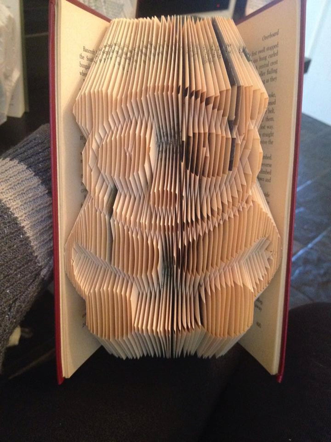 Book Folding Pattern for a Panda +FREE TUTORIAL - Etsy