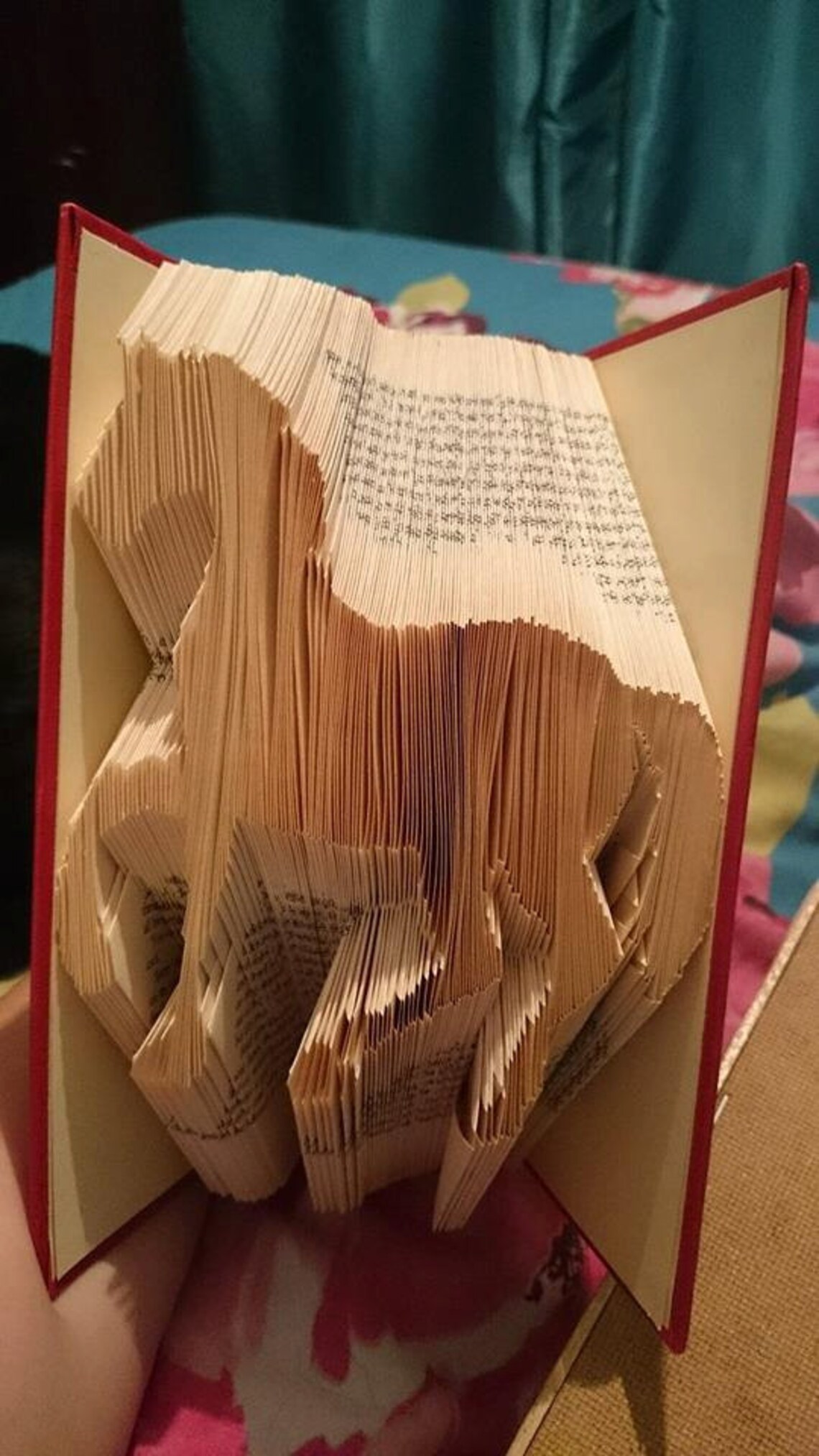 Book Folding Pattern for a Horse Dressage FREE TUTORIAL | Etsy